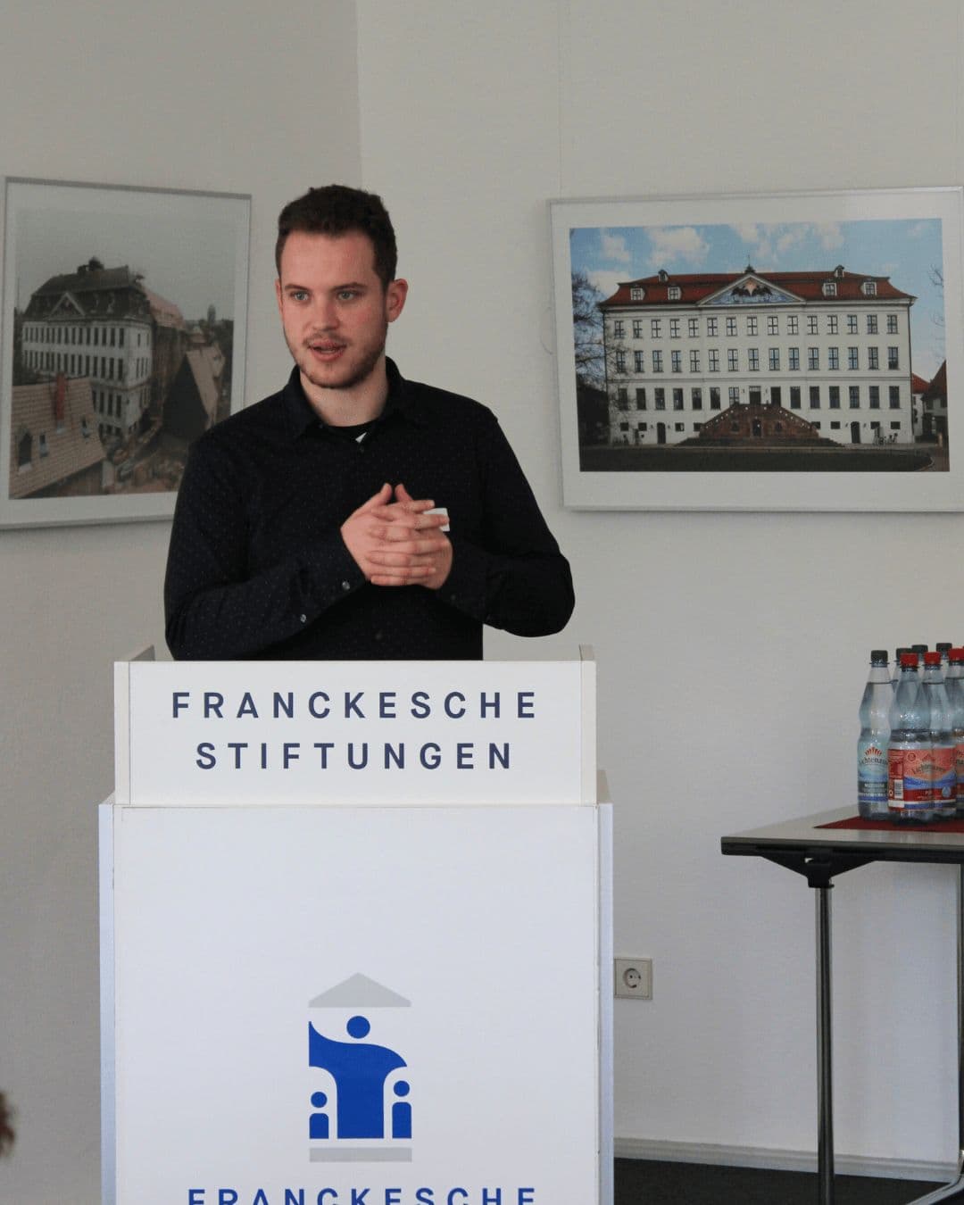 Präsentation von Albert Steinbach