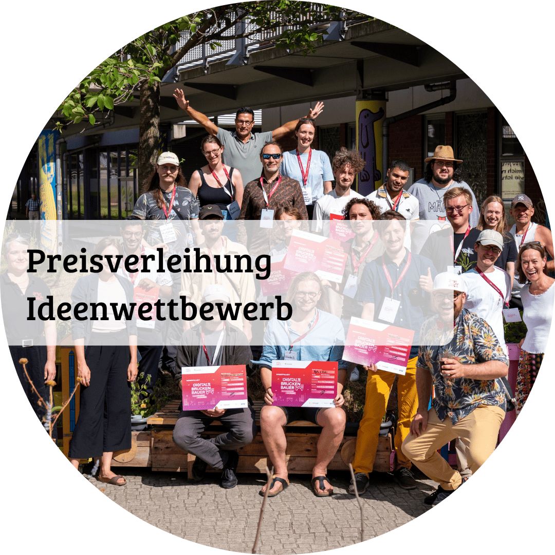 Preisverleihung Ideenwettbewerb "Digitale Brückenbauer"; © Paul Fiedler | science2public e.V.