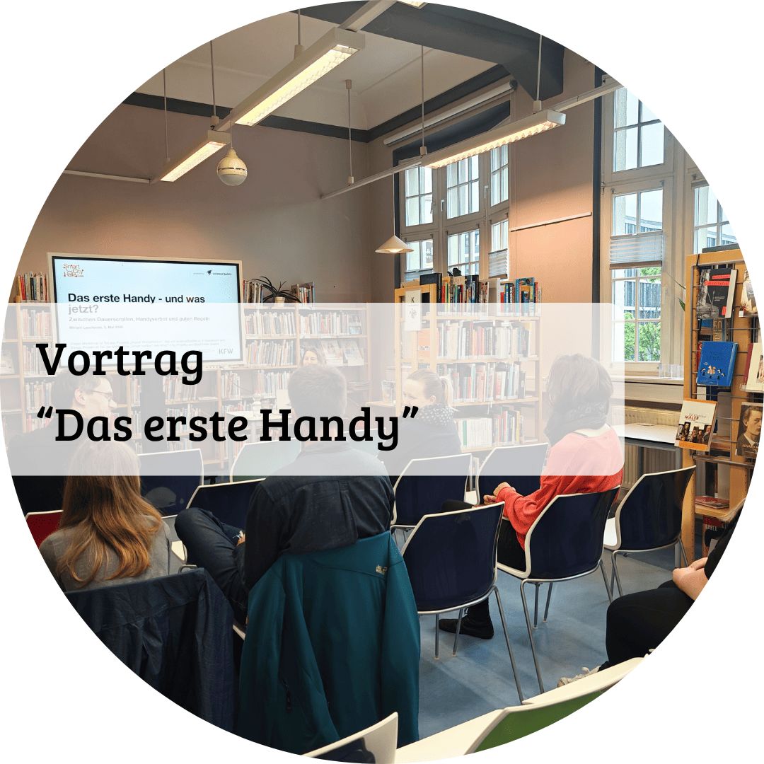 Vortrag "Das erste Handy"; © Mona Tennert | science2public e.V.