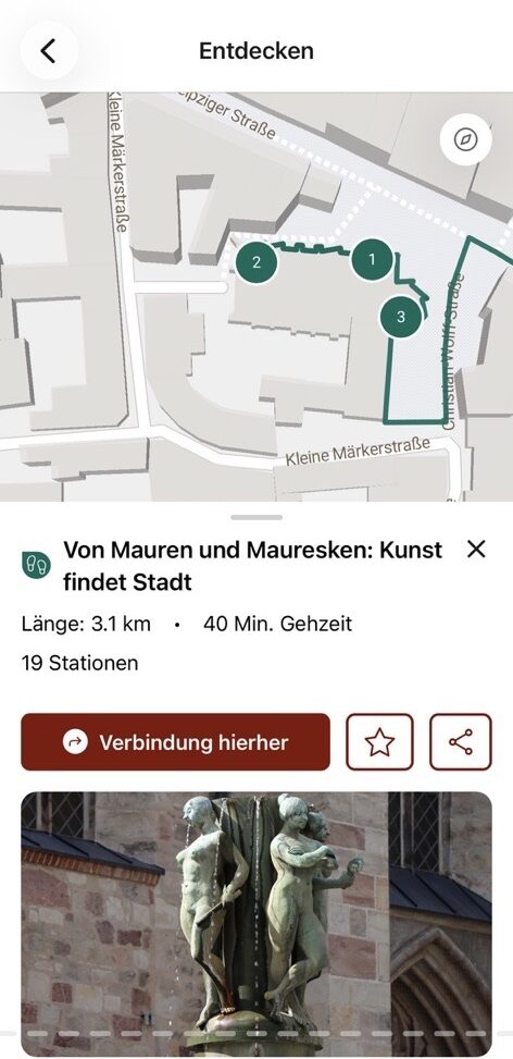 Kunstrundweg; © Stadtwerke Halle GmbH